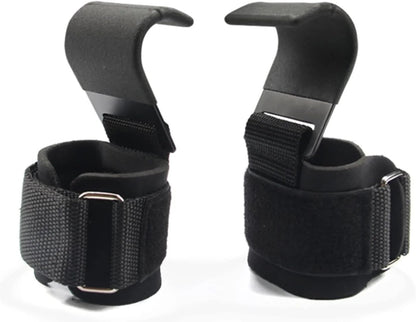 Max-Weight Lifting Hooks - Elite Wrist Support for Powerlifting