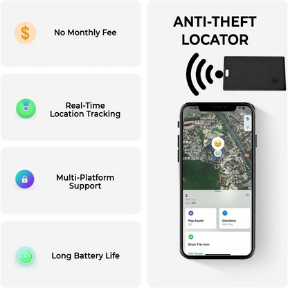 Mini Card-Style GPS Tracker